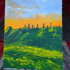 Vibrant Landscape Canvas Art